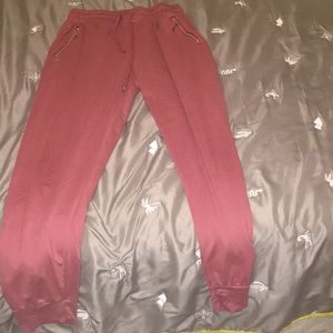 Pinkish purple jegging‘s